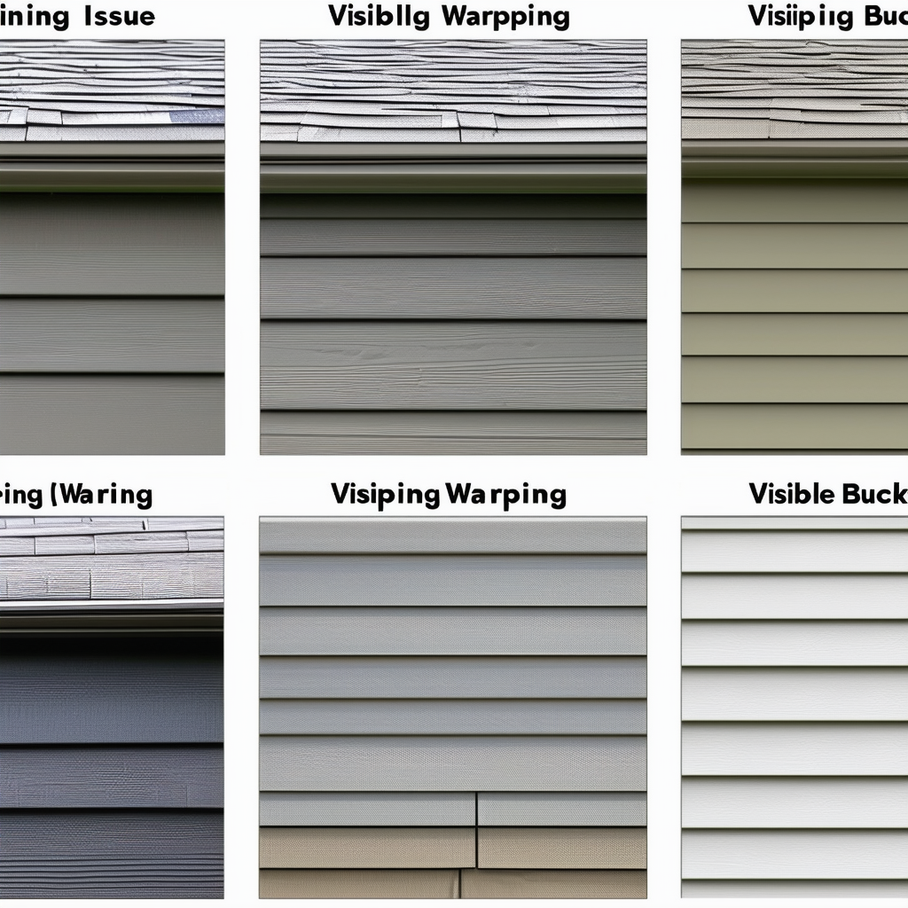Warping And Buckling Of Siding